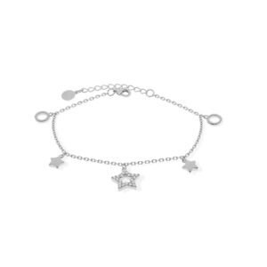 Bracciale stelle pendenti