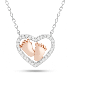 Collana Cuore Piedini