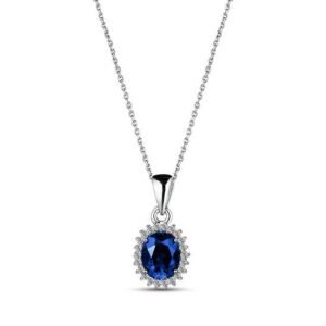 Collana Gemma Blu